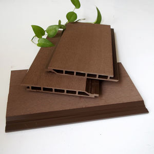 Panneau mural d'<span class=keywords><strong>extérieur</strong></span> wpc, 100 pièces, pliage personnalisé, OEM - Product Image 4