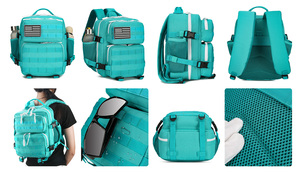 לוגו מותאם אישית כושר גופני רב-קר ספורט טקטי חיצוני תיק תיק גב 9l molle התיק קטן כושר - Product Image 5