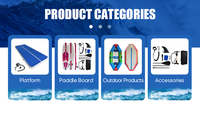 Vente directe du fabricant, planche à pagaie verticale SUP de haute qualité, planche de surf gonflable pour enfants