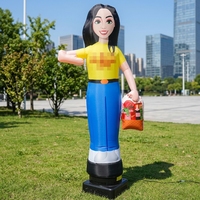 Mannequin gonflable personnalisé Sky Dancer féminin pour la publicité et la promotion en extérieur