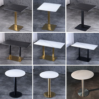 Table de salle à manger en marbre Ensemble de table de salle à manger artificielle Mobilier moderne Table et chaises de luxe en pierre frittée