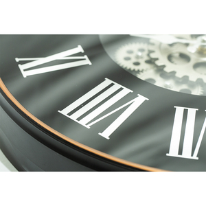 Cromatura industriale Steampunk estetica vera industriale ingranaggio industriale che si muove ingranaggio industriale <span class=keywords><strong>orologio</strong></span> da <span class=keywords><strong>parete</strong></span> per la decorazione della casa - Product Image 3