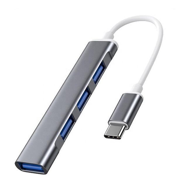 2025 Hot Cheap Price OEM Metal Adapter Usb 3.0 Hi-speed 4 Port Usb c Hub 4-port 4 Ports Usb Hub USB3.0 HUB
