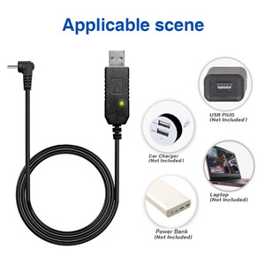 Baofeng Usb Charging <b>Cable</b> 2.5mm Right Angle For Walkie Talkie <b>Battery</b> B2 - Product Image 4