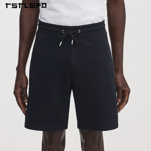 Pantalones Cortos Deportivos Ecológicos Personalizados para Hombre, de Algodón de Alta Calidad, Sólidos, Transpirables, Casuales de Verano, Cómodos y Clásicos - Product Image 3