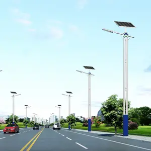 Ucuz fiyat 10 metre alüminyum demir galvanizli açık karayolu parkı sokak ışık direği