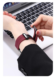 Per <span class=keywords><strong>Galaxy</strong></span> FIT3 forte fibbia magnetica pieghevole cinturino in silicone per Samsung orologio <span class=keywords><strong>Galaxy</strong></span> misura 3 R390 - Product Image 4