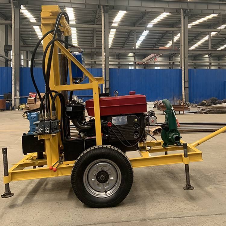 Water Well Drilling Rig Machine Hydraulic Mine Drilling Rigs Rotary ...