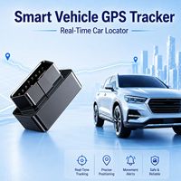 Rastreador GPS OBD2 CAT 4 Multi Gauge Eco Fuel Saver con Función de Diagnóstico, 4G WiFi, Aplicación 2G para Android e iOS, Rastreo LBS, 1 Año