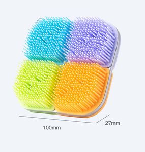 Hot Selling Soft <b>Silicone</b> Shampoo & Scalp Brush, Hair Wash & Massage <b>Tool</b>, Anti-Itch Body & Pet Bath Scrubber - Product Image 2