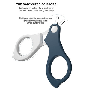 Bon marché, ensemble de <span class=keywords><strong>manucure</strong></span> et de pédicure pour bébé 4 pièces, coupe-ongles, ciseaux, lime à ongles pour enfants, kits d'outils de soins de santé pour nouveau-né - Product Image 3