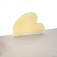 Masseur facial de marque privée outil de Massage du visage Anti-âge pierre corps opale Gua Sha opalite Guasha pour le Drainage lymphatique