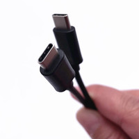 Adaptateur USB-C vers Micro USB Mâle 3A Charge Rapide Câble OTG Écologique pour Imprimante Téléphone Portable Scanner Écouteurs Gaine PVC Blindée
