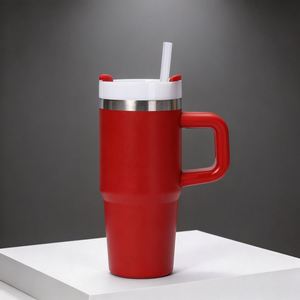 14oz <b>Kids</b> Stainless Steel Drinking Tumbler with Straight Straw Handle Insulated Travel Mug - Product Image 3