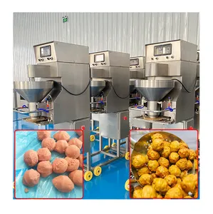 Hoge Efficiëntie Automatische Fishball Gehaktbal Machine Visbal Vleesbal Maker Machine Visvlees Bal Product Maken Machines