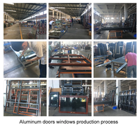 Kit de maison en verre préfabriqué facile à installer, cadre en aluminium, portes et fenêtres en verre trempé, double vitrage, économie d'énergie, véranda modulaire