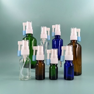 Flacons pulvérisateurs nasaux en verre de 10 ml, transparents, vides, avec pompe, pour le soin de la rhinite, pour solution saline et huiles essentielles - Product Image 2