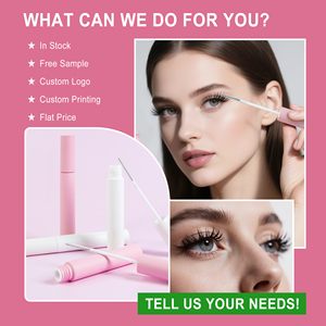 علامة مخصصة للحواجب مستحضرات التجميل تغليف أنابيب ماسكارا ماء زجاجة تجعيد منخفضة موك نباتي مكيف الرموش أنبوب بلاستيكي - Product Image 4