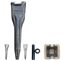 Dents de déchiqueteur forgées extra-affûtées pour pelle hydraulique Daewoo 360, référence 00032TL, résistantes à l'usure, pour travaux miniers sur sols congelés, garantie 1 an