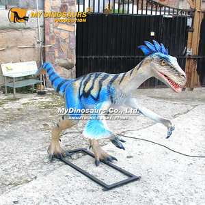 ไดโนเสาร์หุ่นยนต์ MYDINO AD086 ขนาดเล็กเหมือนจริง ขนฟู 3 เมตร รุ่นโทรอดอน - Product Image 5