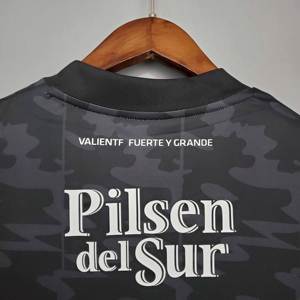 قميص كرة قدم مخصص موسم 20-21 لنادي كولو-كو لو، أسود وأبيض، للبيع بالجملة، مقاسات رجالية من S إلى 4XL - Product Image 5