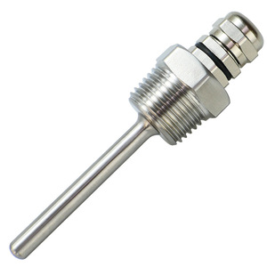 Sonda de temperatura para bomba de calor solar de fuente de aire, tubo ciego de 4, 3 y 6 puntos, de acero inoxidable 304, impermeable y roscado para agua. - Product Image 2