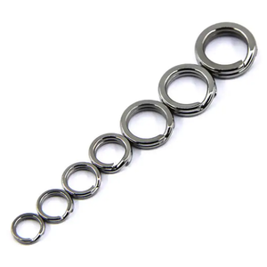 Accessoires en acier inoxydable Rig Ring Link Carp Double Circle - Product Image 2