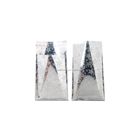 Sacs en plastique argentés avec impression de logo personnalisé Enveloppes d'expédition en poly aluminium Enveloppes isolées métalliques pochettes auto-adhésives