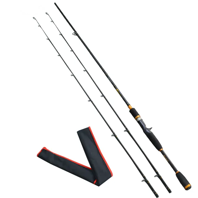 Bán Buôn 1.98m2.1m2.4m MH H Hành Động Tốt Nhất Giá Trị Carbon Quay CastingFishing Rod Với EVA Xử Lý