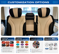 Siège de Capitaine Personnalisé pour VW Caravelle T6, Inclinable Électriquement, Ventilé, en Cuir, pour Conversion de Fourgonnette ou Bus