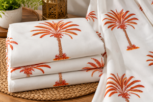 Tissu en coton imprimé de qualité supérieure pour rideaux, ameublement, couture, artisanat et décoration intérieure - Product Image 2