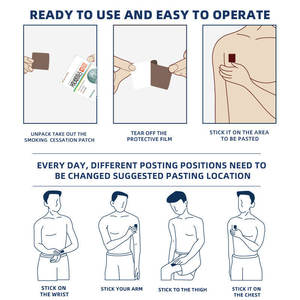 Plester Herbal Membantu Mengatasi Kecanduan Rokok. Patch Pengendali Merokok Quit Smoking Spirit - Product Image 6