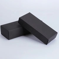 Boîte d'emballage pour chaussettes avec logo personnalisé, boîtes cadeaux en papier kraft avec couvercle