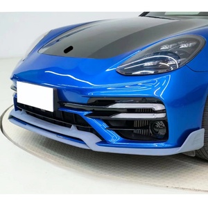 Para Panamera 2017-2023, Modificación de Auto, Alerón Delantero TurboS, Kit de Carrocería para Parachoques Delantero - Product Image 3