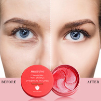 Vente en gros Personnalisé Réduit les Poches Anti-Rides Raffermissant Hydratation Intense Fraise Sous les Yeux