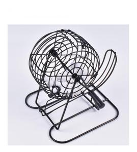 Juego completo de <span class=keywords><strong>bingo</strong></span> | Jaula de metal duradera y 75 bolas | Perfecto para fiestas y reuniones Juegos de beber - Product Image 4
