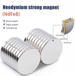 Potenti Magneti al Neodimio a Disco Rotondo con Rivestimento Nicuni <span class=keywords><strong>per</strong></span> Motori di Altoparlanti - Product Image 2