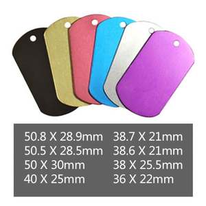 Direct Round Aluminum Alloy for Pet Tag Custom Engraved Dog ID Tag with Animal Theme Multi-Specification Pet Supplies Logo - Product Image 6