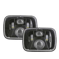 Faros Delanteros LED DOT de 5x7 Pulgadas para Mazda B2200 1982-1993, Accesorios para Camioneta B2600 1987-1993, para Mazda RX7 1986-1991, GLC 1981-1985