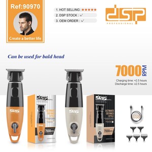 Cortadora de Pelo Profesional Dsp de 15W Recargable por USB con Peines Guía para Hombres, Uso Doméstico - Product Image 3