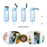 Nueva botella de agua Magsafe deportiva de doble pared, 32oz, termo aislado de plástico magnético para gimnasio, botella de agua con imán para teléfono de gimnasio