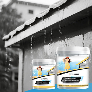 متوفر في المخزن مانع تسرب شفاف مقاوم للماء من الأكريليك ، الحد الأدنى من موك لبناء مانع تسرب الجدار الخارجي - Product Image 1