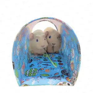 Hamster Nest Dutch Pig Rabbit Guinea Tunnel Escape Tent 4 Seasons Universal Pet Hidden Channel