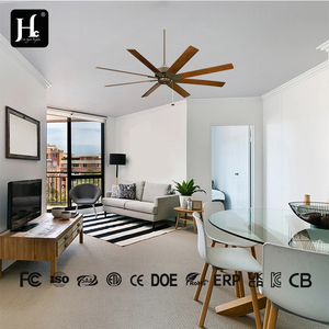 Manufacturing a 63-inch foldable DC motor <b>ceiling</b> fan with <b>light</b> and remote control for the bedroom - Product Image 3