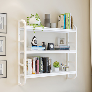 Kệ Treo Tường Nổi 3 Tầng Kệ Treo Tường Bằng Gỗ Đồ Nội Thất Phòng Khách Kệ Treo Tường Mặt Trăng Etagere Mural Repisas Flotantes - Product Image 4