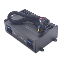 Amplificateur de navigation Android DSP pour voiture, égaliseur 50W 4 canaux, amplificateur de radio de voiture à grand écran Android, amplificateur de basses classe AB 50W 4 canaux