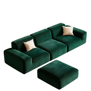 Bộ ghế <span class=keywords><strong>sofa</strong></span> hình vuông 3 chỗ ngồi, mô đun 2 trong 1, chất liệu mút cao cấp, thiết kế hiện đại, giá rẻ tại kho. - Product Image 1