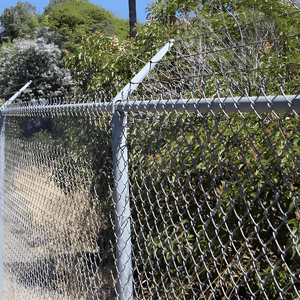 Clôture de chantier de sécurité bon marché clôture à maillons de chaîne d'occasion avec <span class=keywords><strong>lame</strong></span> de rasoir à vendre - Product Image 4