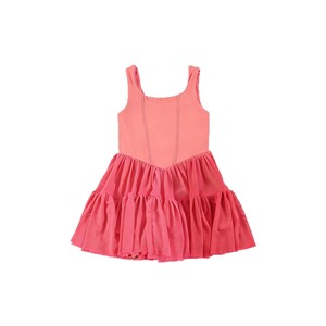 Gonna in Rete Senza Maniche per Ragazze, Comodo Abito Sportivo in Poliestere Tinta Unita per Bambine - Product Image 5