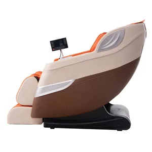 Moderner 4D L-Track Massagesessel Ganzkörper Nacken Kopf Fuß Massagegerät 3D Zero Gravity Shiatsu Heizung Luftdruck-Massagestuhl - Product Image 5